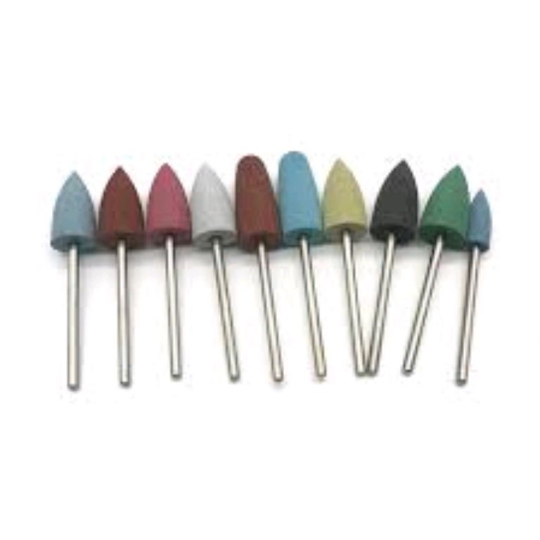 Dental HP silicone rubber Mounted Stone by Scantrik