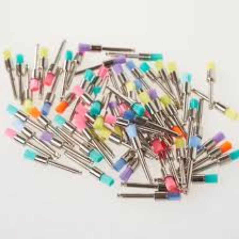 Colorful Nylon dental Prophy brush by Scantrik