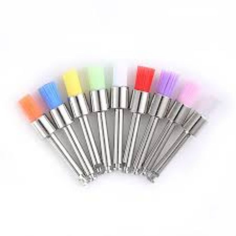 Colorful dental Prophy brush by Scantrik
