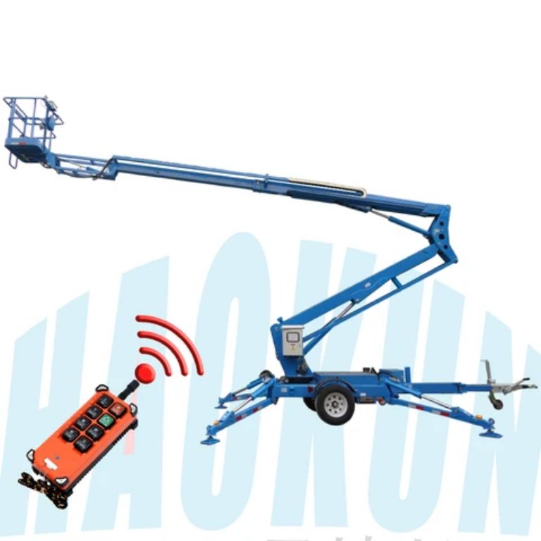Boom lift self propelled system by Home lift elevator