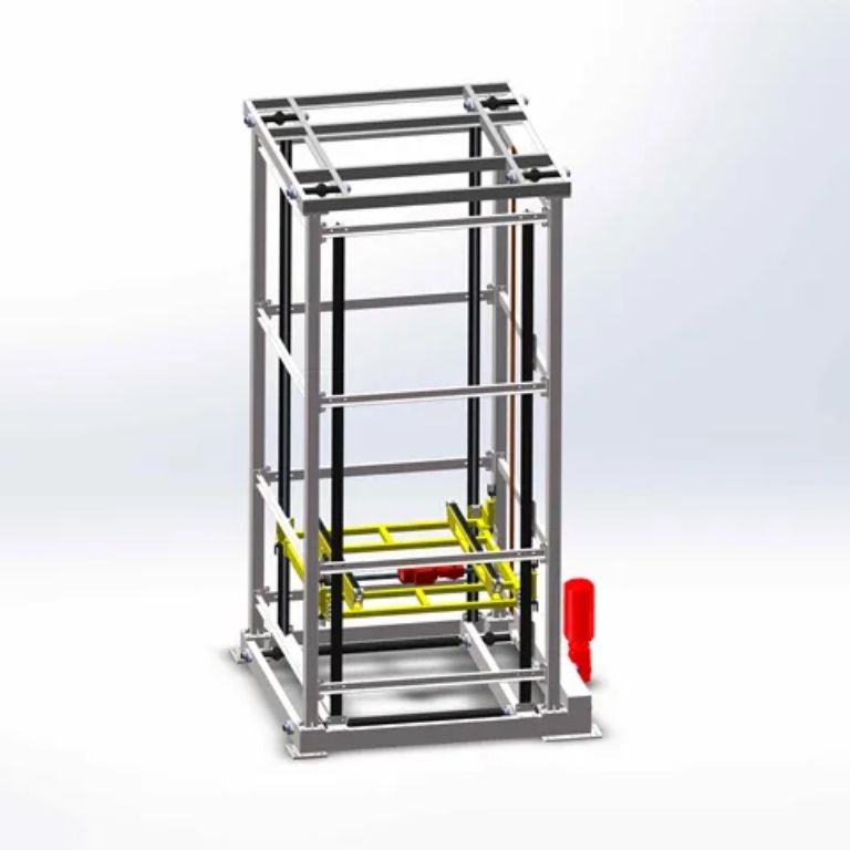 Industrial quality cargo warehouse goods lift by Home Lift Elevator