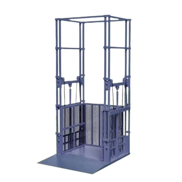 Hydraulic single mast goods lift by Home Lift Elevator