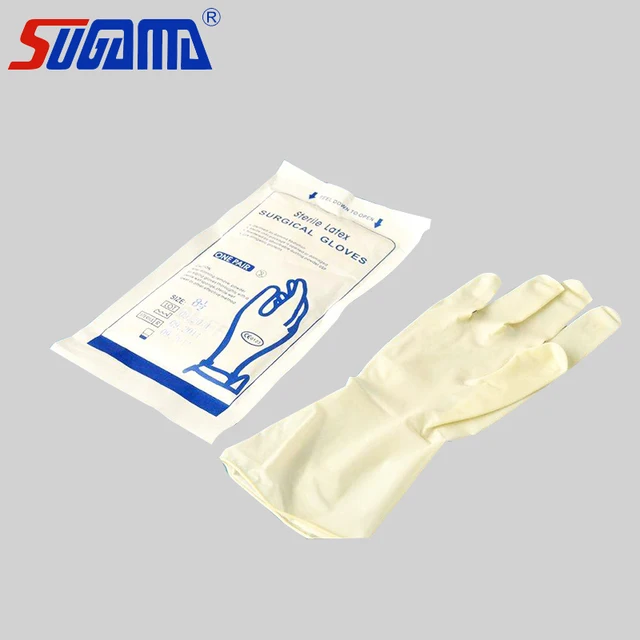 Medical disposable latex gloves by Scantrik