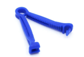 Plastic surgical umbilical cord clamp 100pcs by Scantrik
