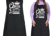 Kitchen apron with pocket by Scantrik