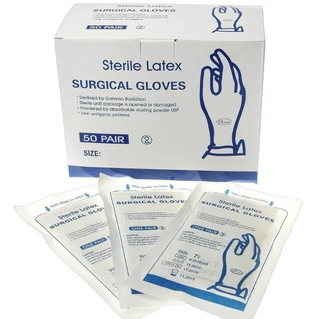 Surgical disposable gloves by Scantrik