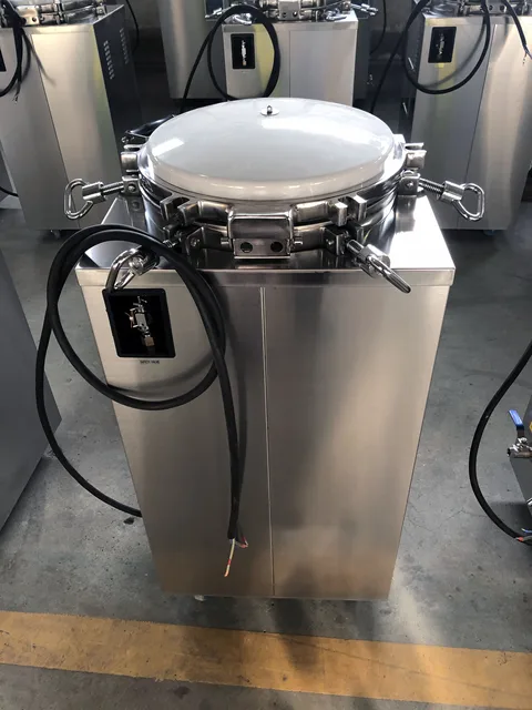 50l vertical autoclave by Scantrik