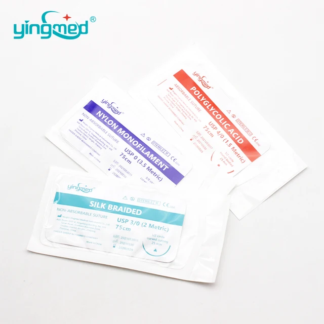 Disposable suture monofilament nylon 12sachets by Scantrik