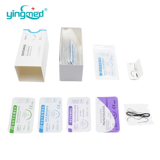 Medical suture monofilament nylon 12 sachets by Scantrik
