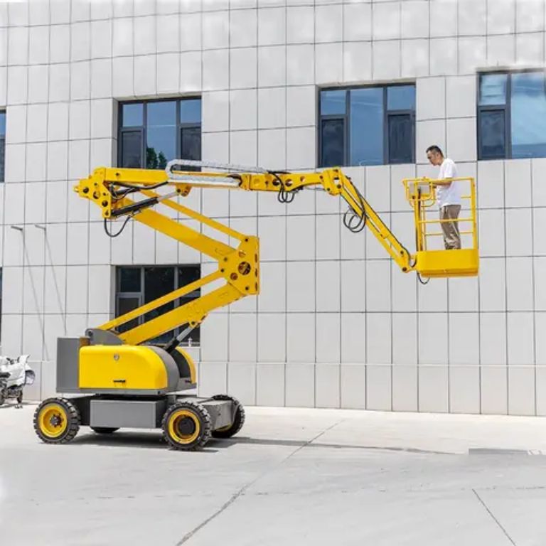 Towable Aerial Boom lift By Home Lift Elevator