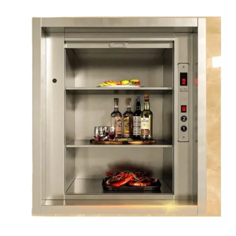 Food Wall Mounted Restaurant Platform by Home Lift Elevator