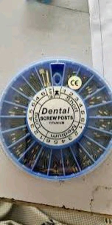 Dentist Conical Dental Screw Post by Scantrik