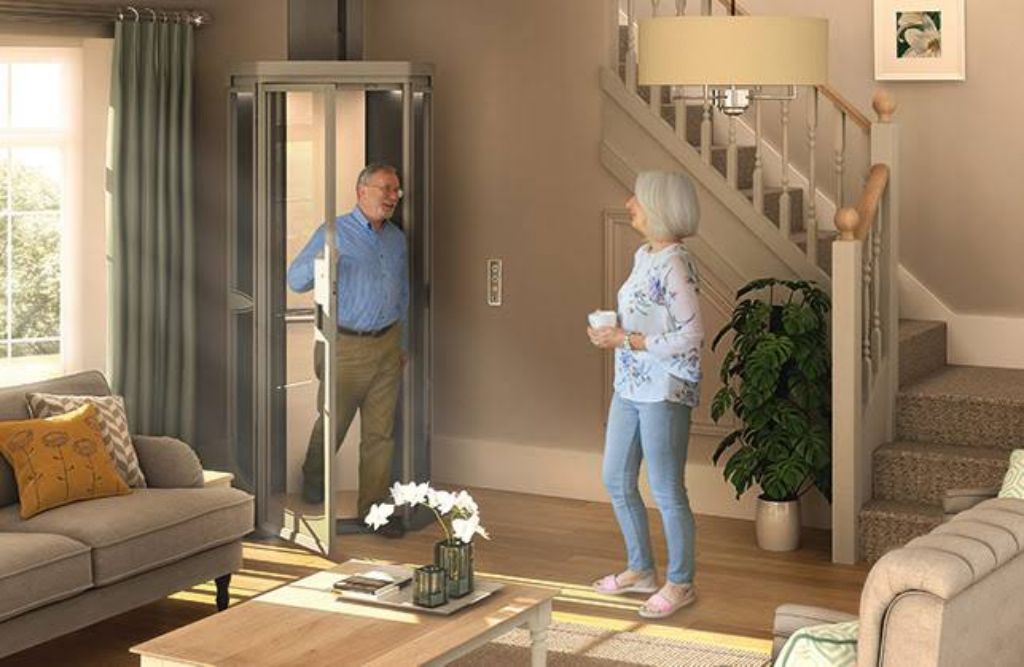 2-4 Floor Electric Residential Elevator