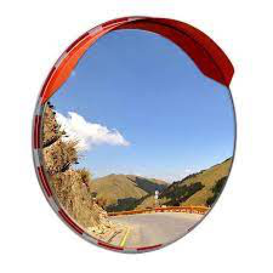 60cm acrylic convex safety mirror by Hiphen