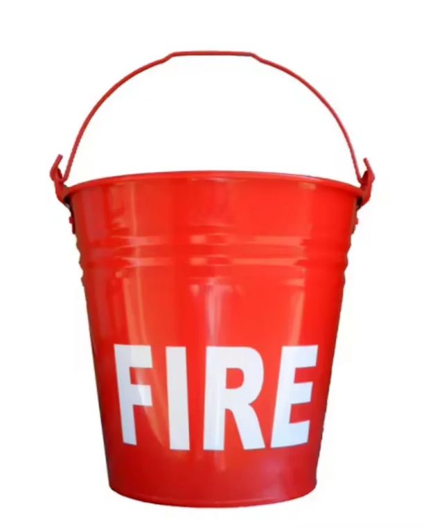 Low Price Fire Bucket 12 litre by Hiphen