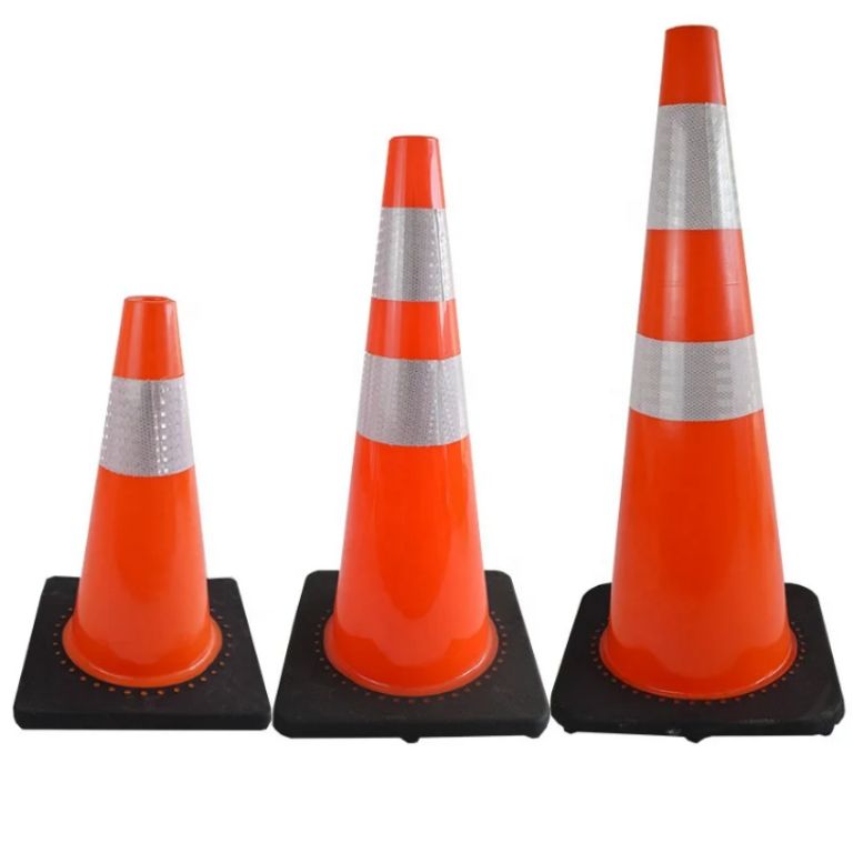 RoadGuard 100cm PVC Cone by Hiphen