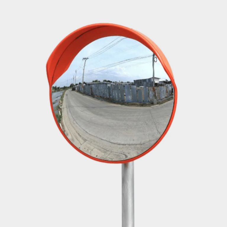Convex Safety Mirror with Acrylic Lens by Hiphen