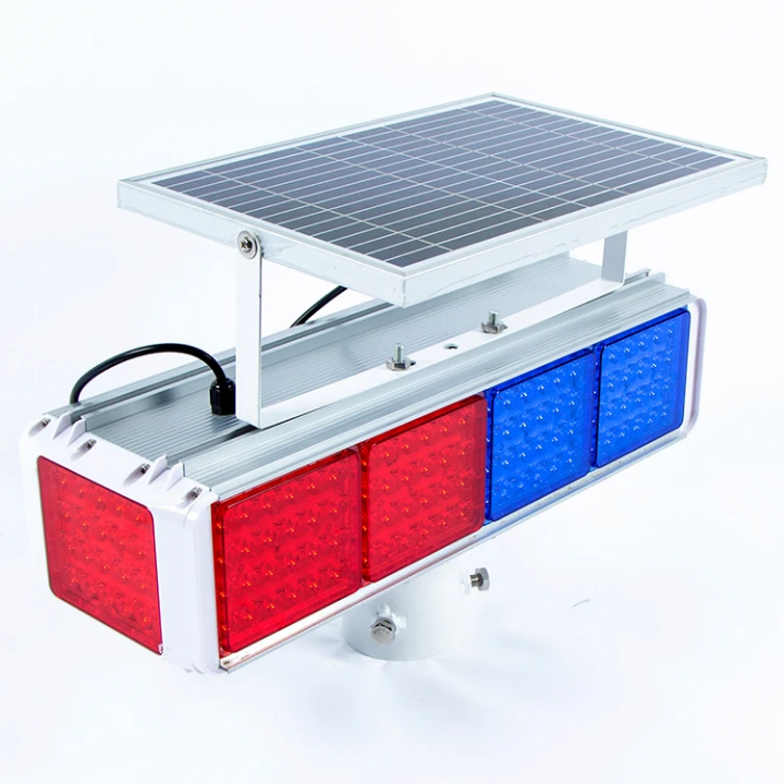 Alternating Red-Blue Flashing LED by Hiphen