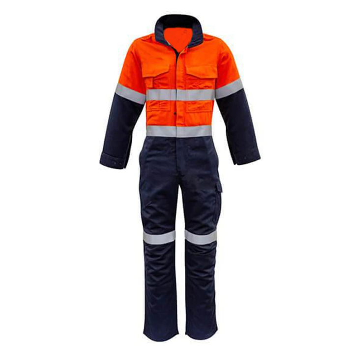 High Quality reflective flame retardant safety coverall by Hiphen