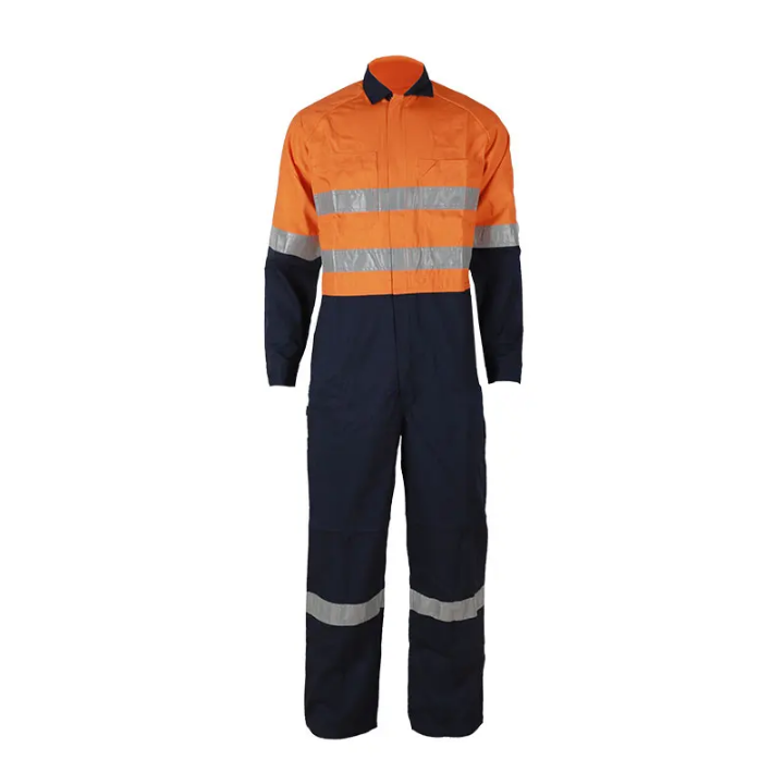 Industrial reflective flame retardant safety coverall by Hiphen