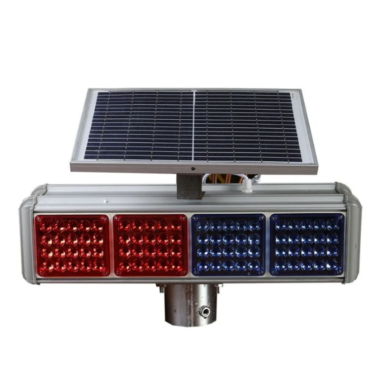Solar Traffic Signal Flashing Light by Hiphen