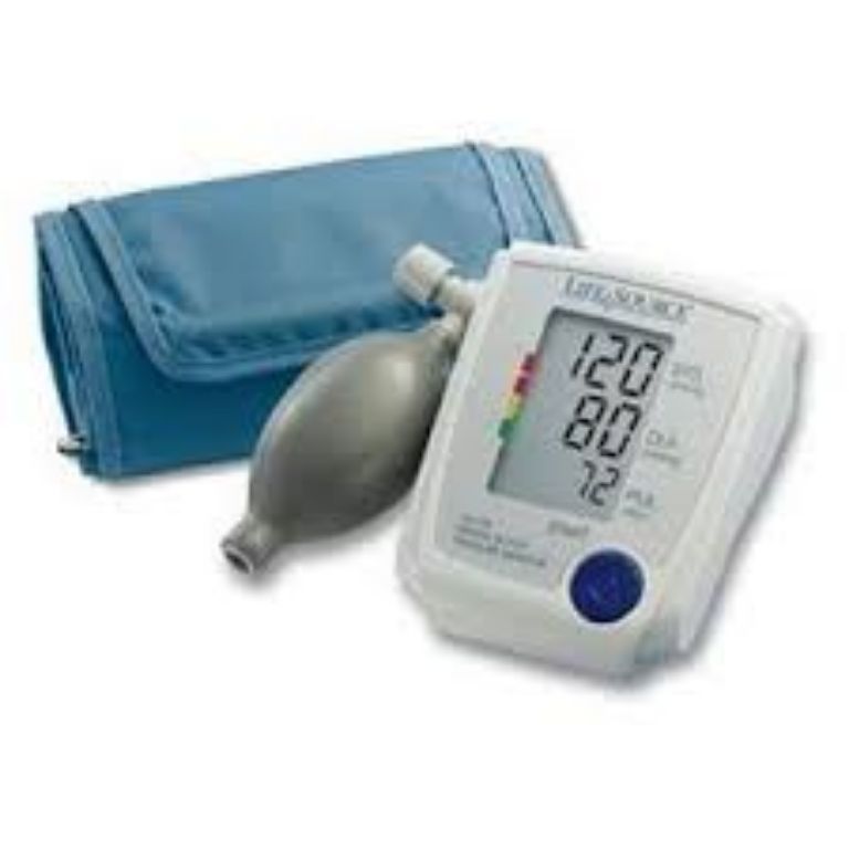 Blood Pressure Monitor With Auto Inflation for Upper Arm