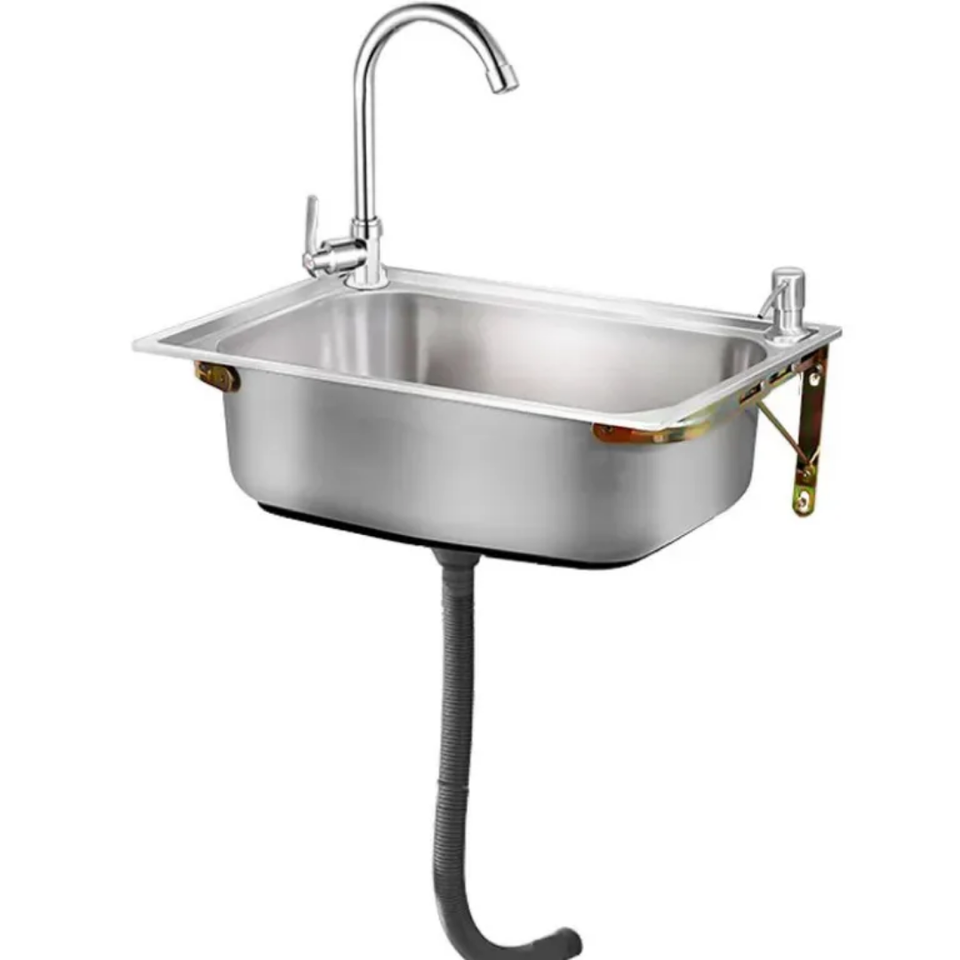 Wall mount stainless steel wash hand basin by Scantrik medical supplies