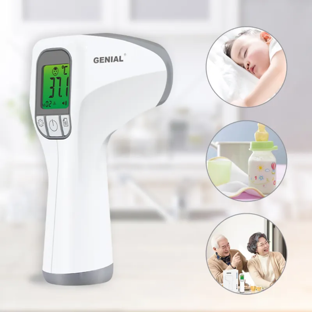 Baby forehead Infrared thermometer by Scantrik medical supplies
