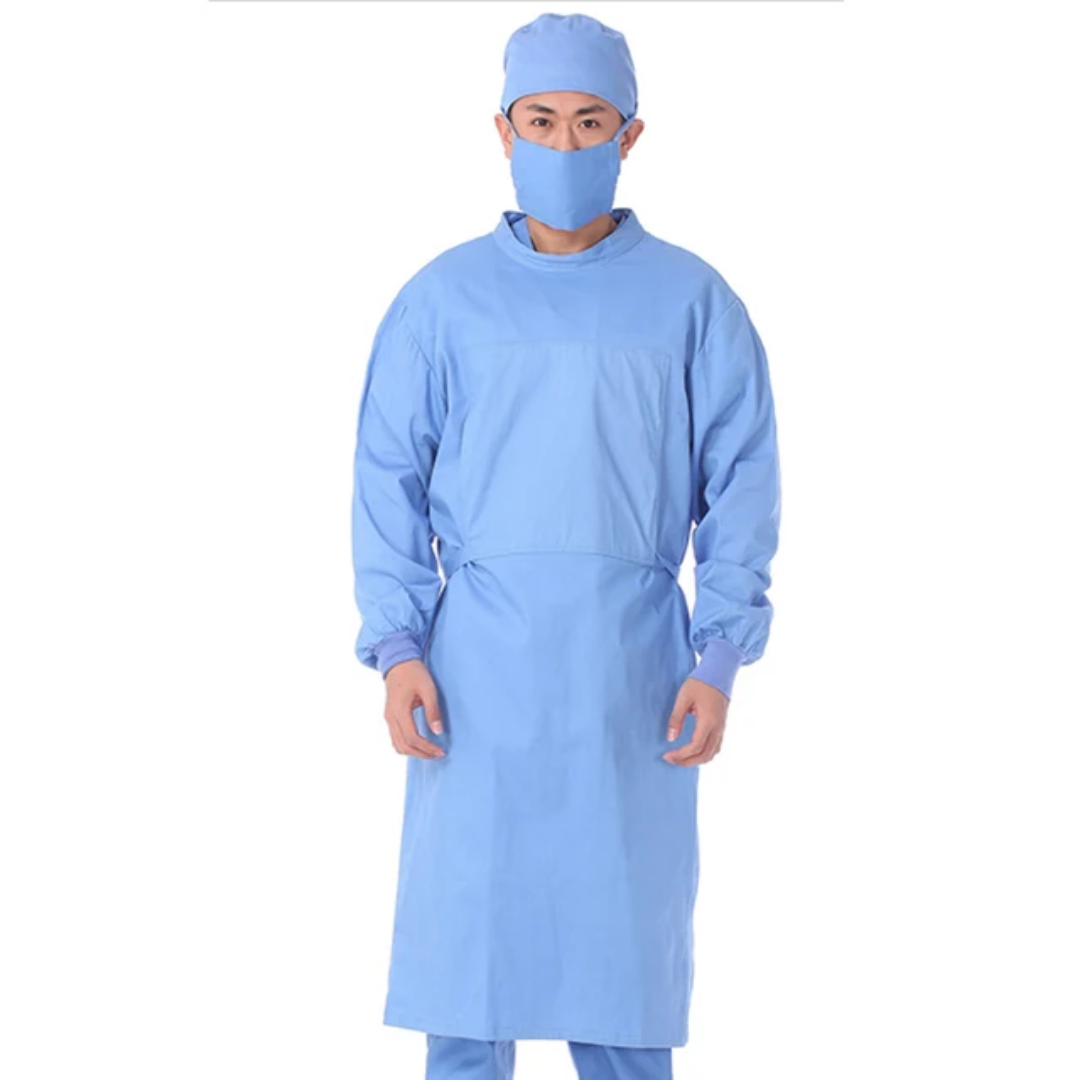 Protective gown by Scantrik medical supplies