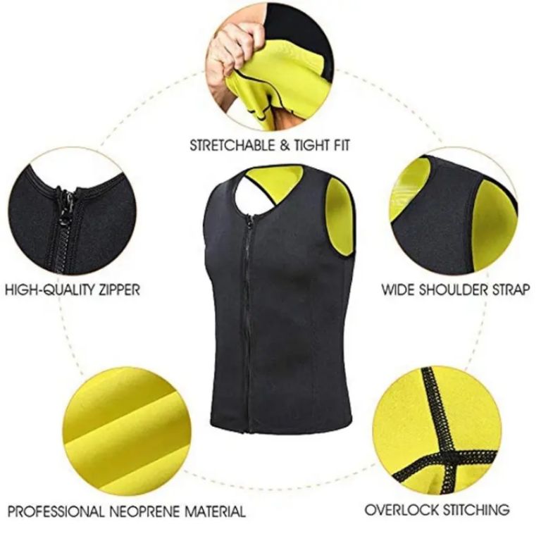 Zip-Up Support Vest by Scantrik