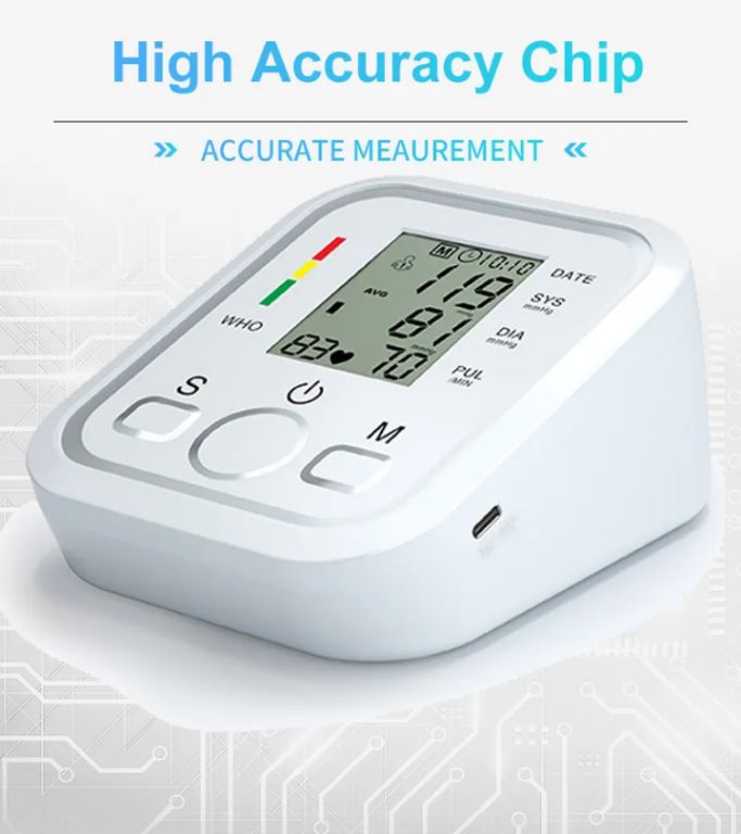 Battery-Operated Blood Pressure Cuff by Scantrik