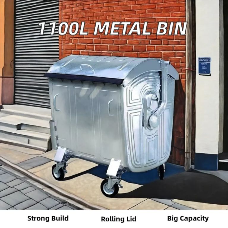 Outdoor Debris Bin by Scantrik