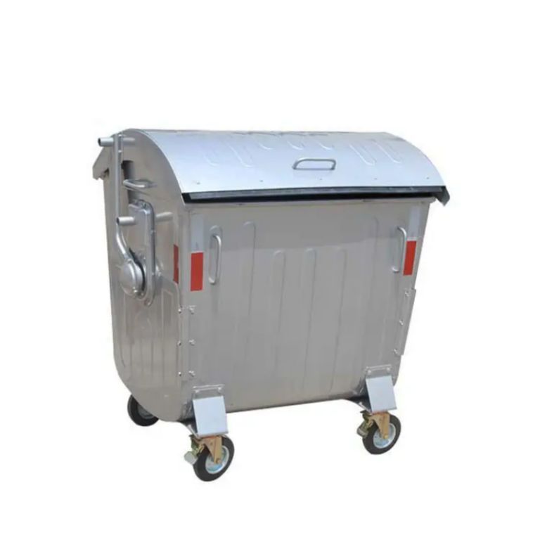 Stainless Steel Rubbish Bin by Scantrik