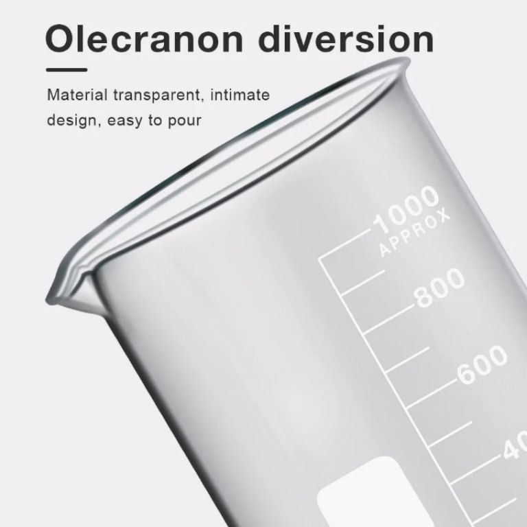 1000ml Clear Measuring Cup by Scantrik