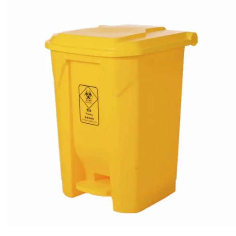 30L Foot-Triggered Waste Basket by Scantrik