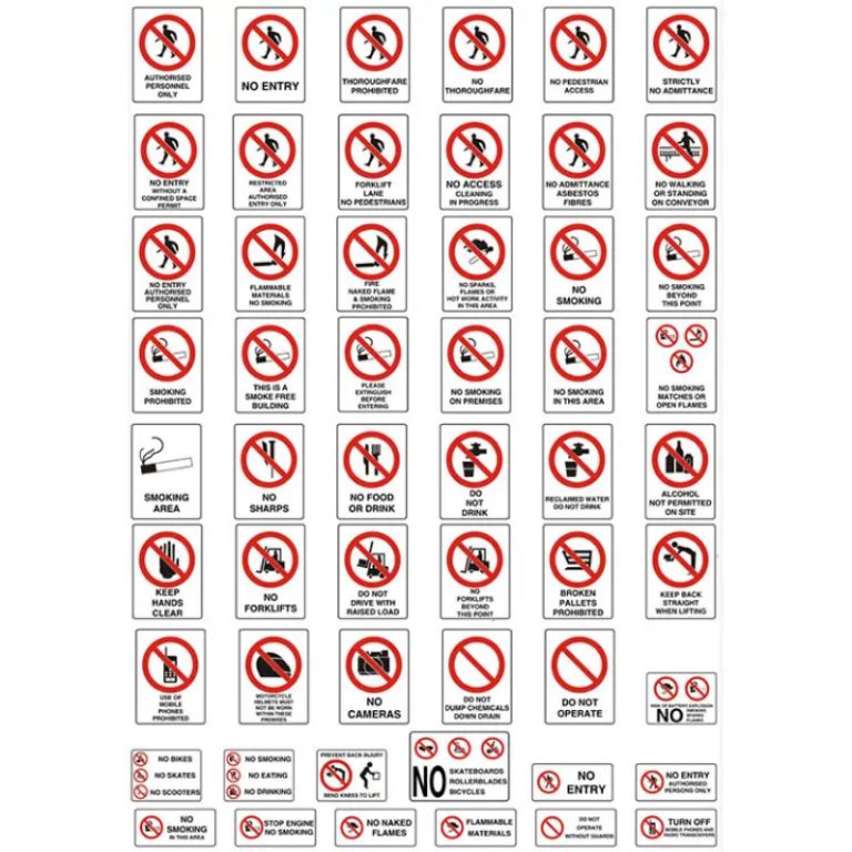 60cm*60cm Regulatory Sign by Hiphen solutions