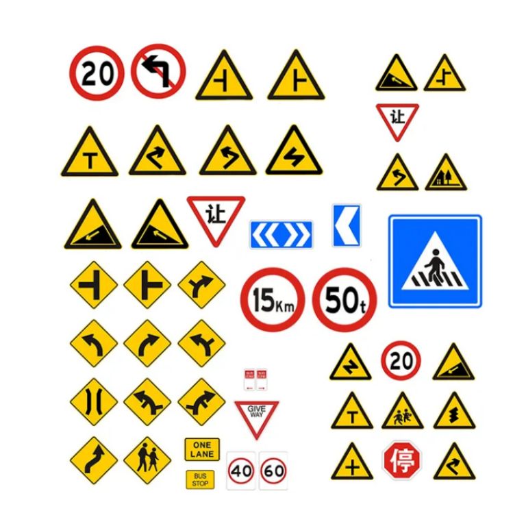 Standard Road Sign 60cm*60cm by Hiphen solutions