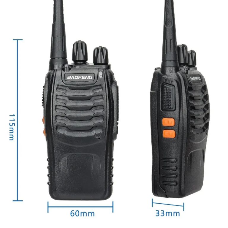 Baofeng 888S Long Range Two-Way Radio by Hiphen solutions