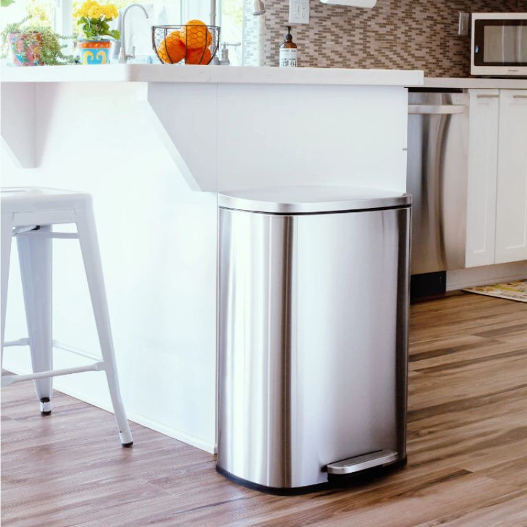 Stainless Steel Dumpster by Scantrik