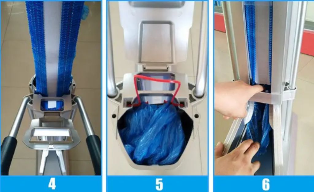 Shoe Bootie Dispenser by Scantrik