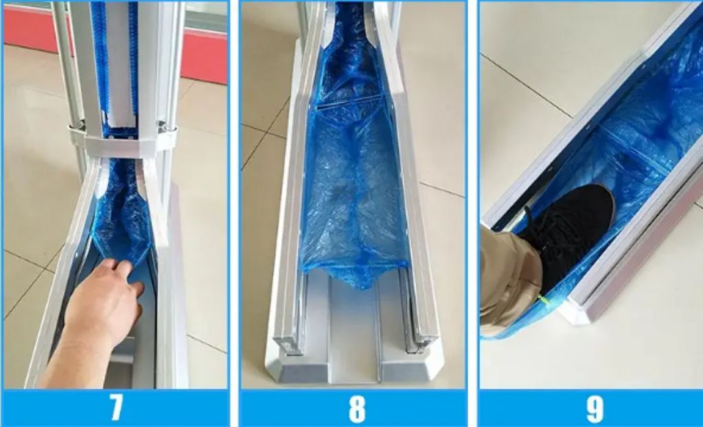 Shoe Protector Dispenser by Scantrik