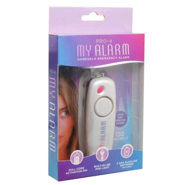 EmpowerGuard 130dB Alarm with Light by Hiphen solutions