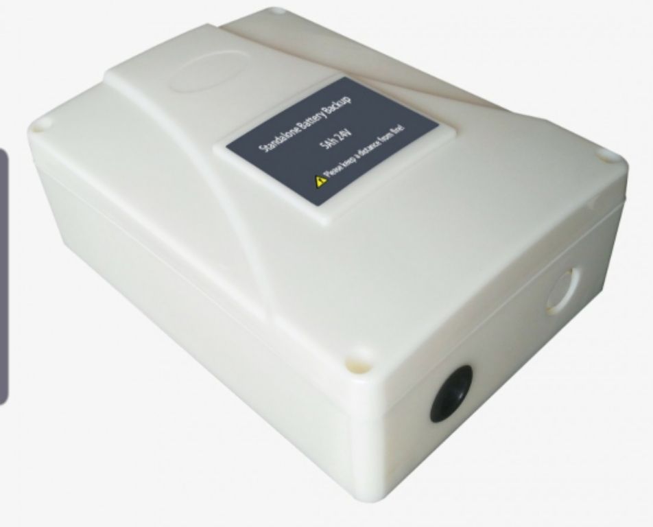 Wall-Mounted Gate Power Backup System by Hiphen solutions