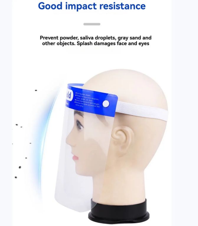Padded Safety Face Guard by Scantrik