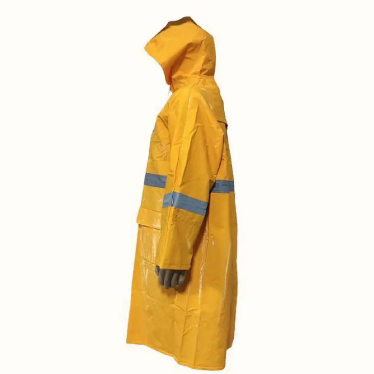 PVC High-Visibility Raincoat by Hiphen solutions