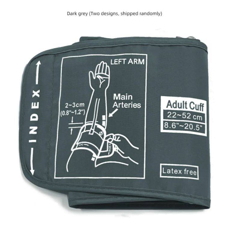 Adult Cuff for High Blood Pressure (Large) by Scantrik