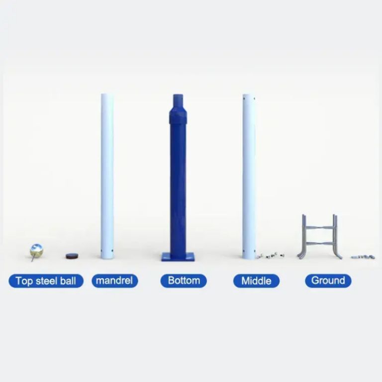 5m Easy-Assembly Street Light Mast by Hiphen solutions