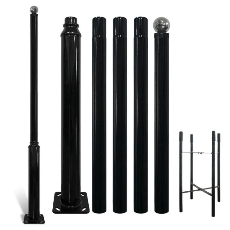 5m Field-Installable Street Light Pole by Hiphen solutions