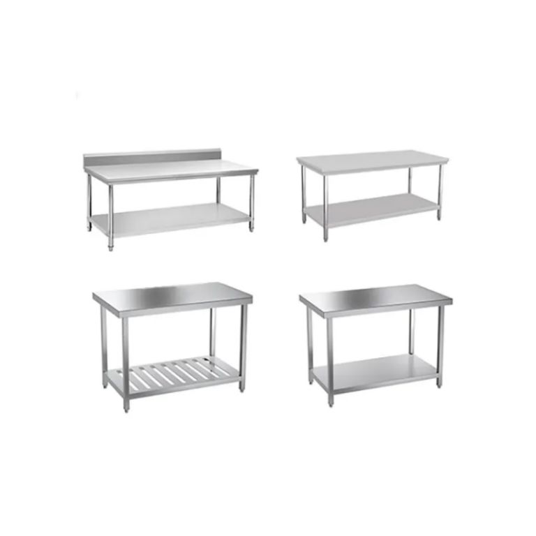 Stainless Steel 1 Layer Work Table by Scantrik