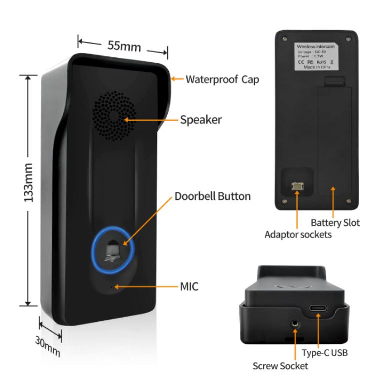 Cordless Visitor Communicator by Hiphen solutions